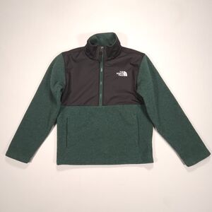 The North Face Tundra 1/2 Zip Up Boys Fleece Jacket Sweatshirt S 7/8
